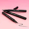Оптовый черный тонкий карандаш для глаз с тонким кончиком, веганский водостойкий жидкий карандаш для глаз, частная марка